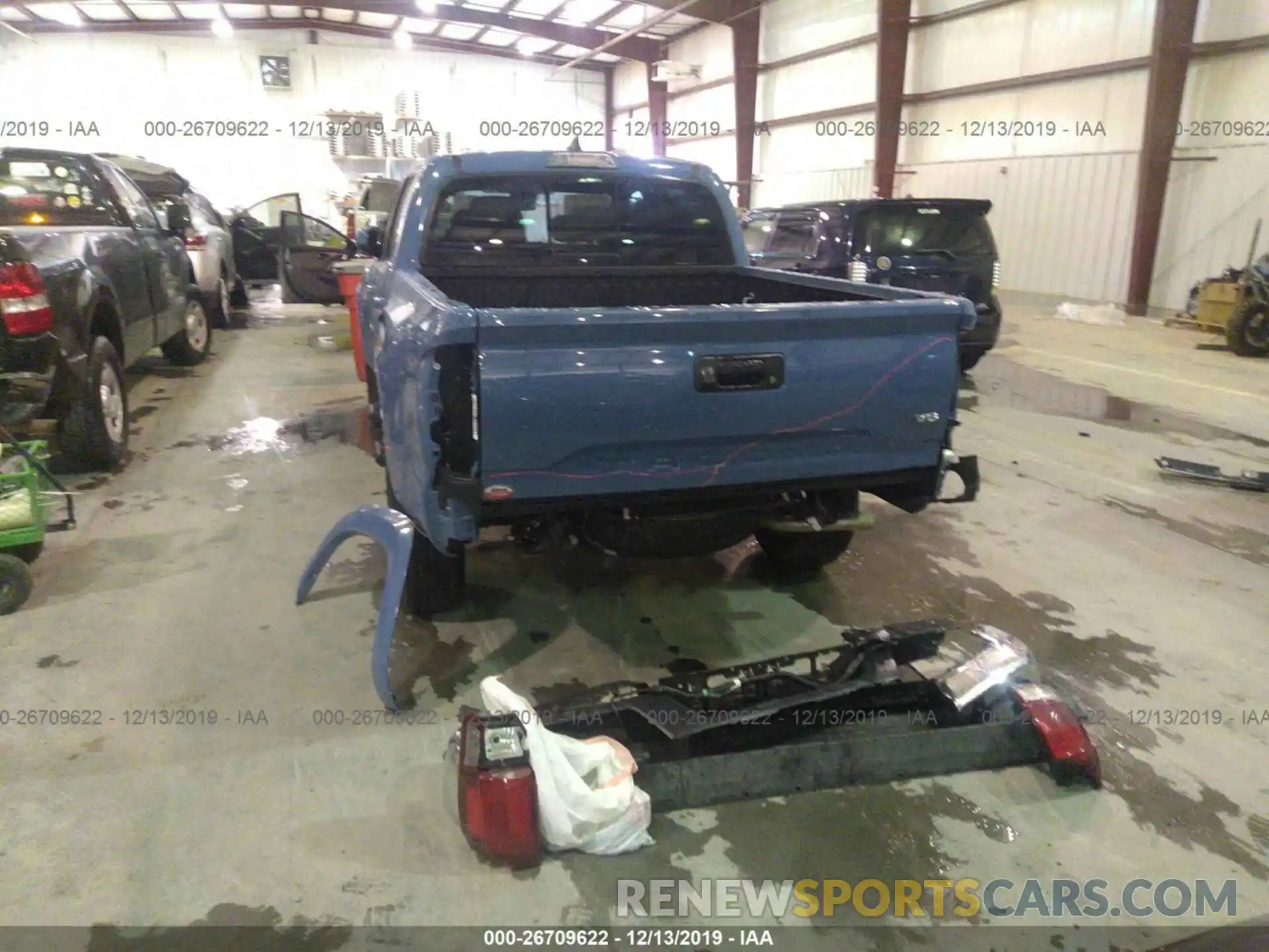 6 Photograph of a damaged car 3TMAZ5CNXKM112187 TOYOTA TACOMA 2019