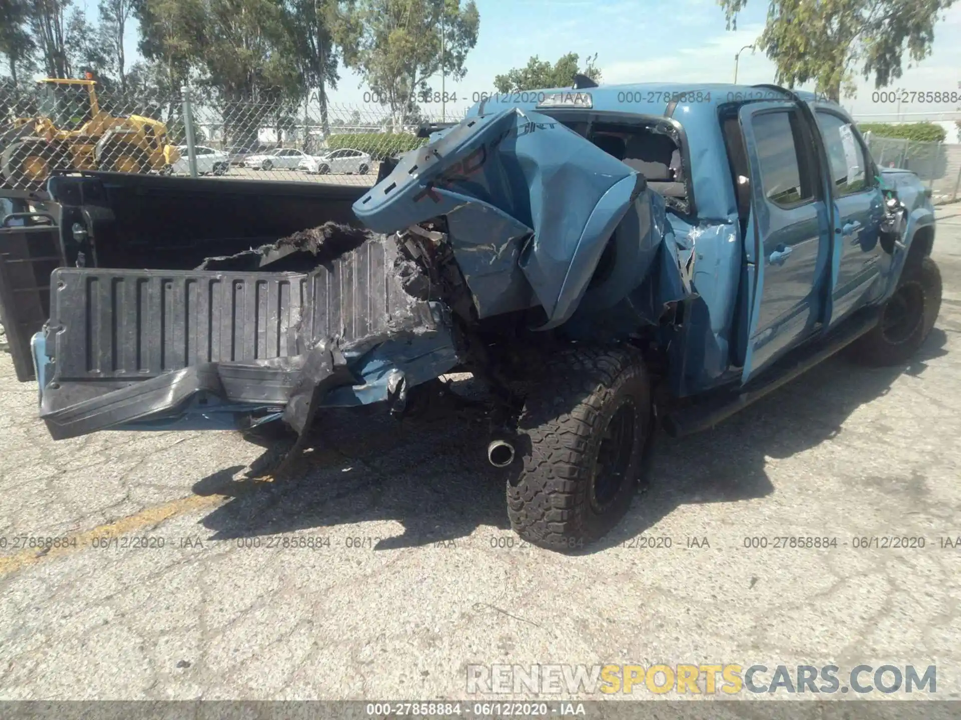 4 Photograph of a damaged car 3TMBZ5DN0KM017494 TOYOTA TACOMA 2019