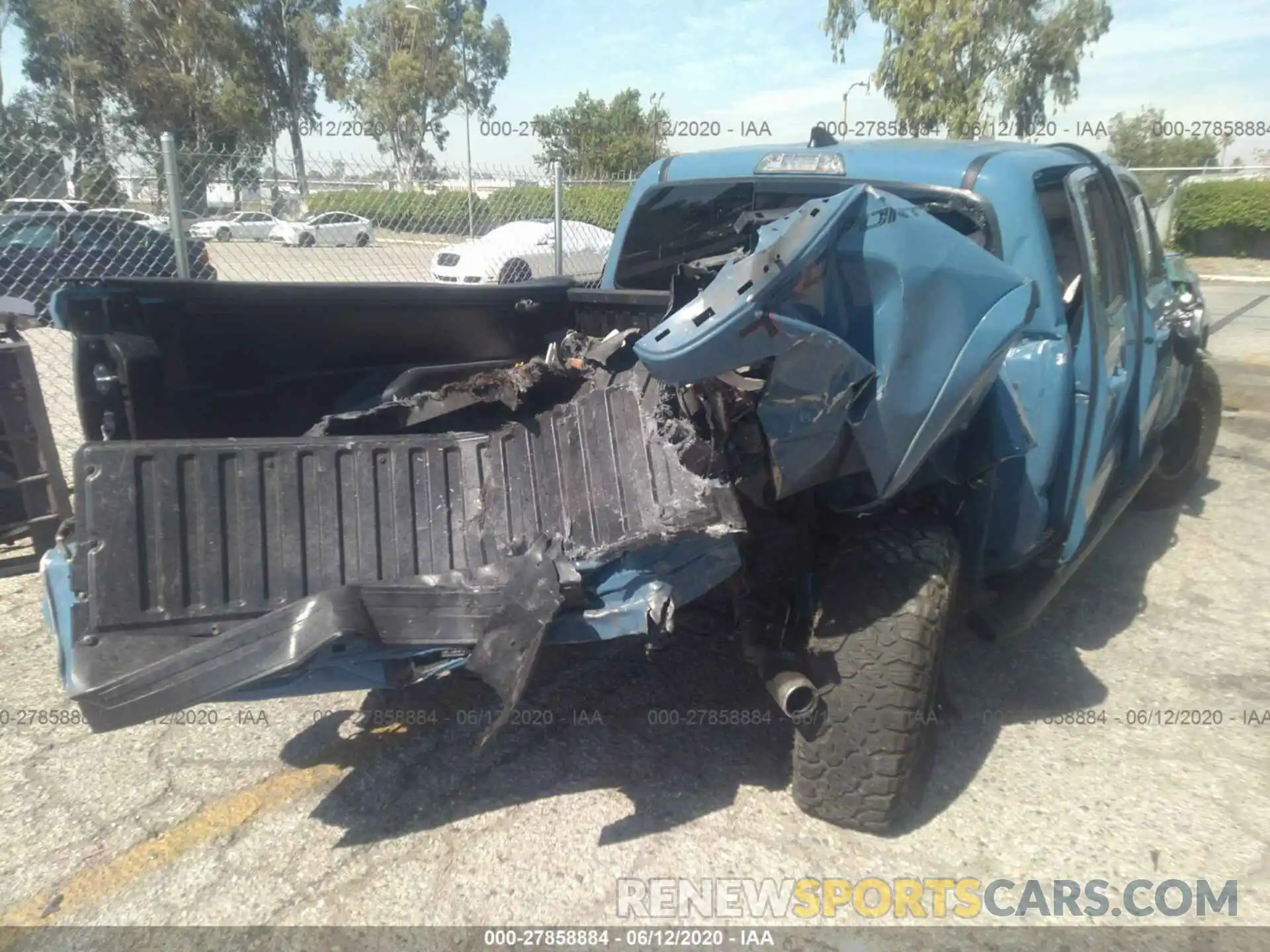 6 Photograph of a damaged car 3TMBZ5DN0KM017494 TOYOTA TACOMA 2019