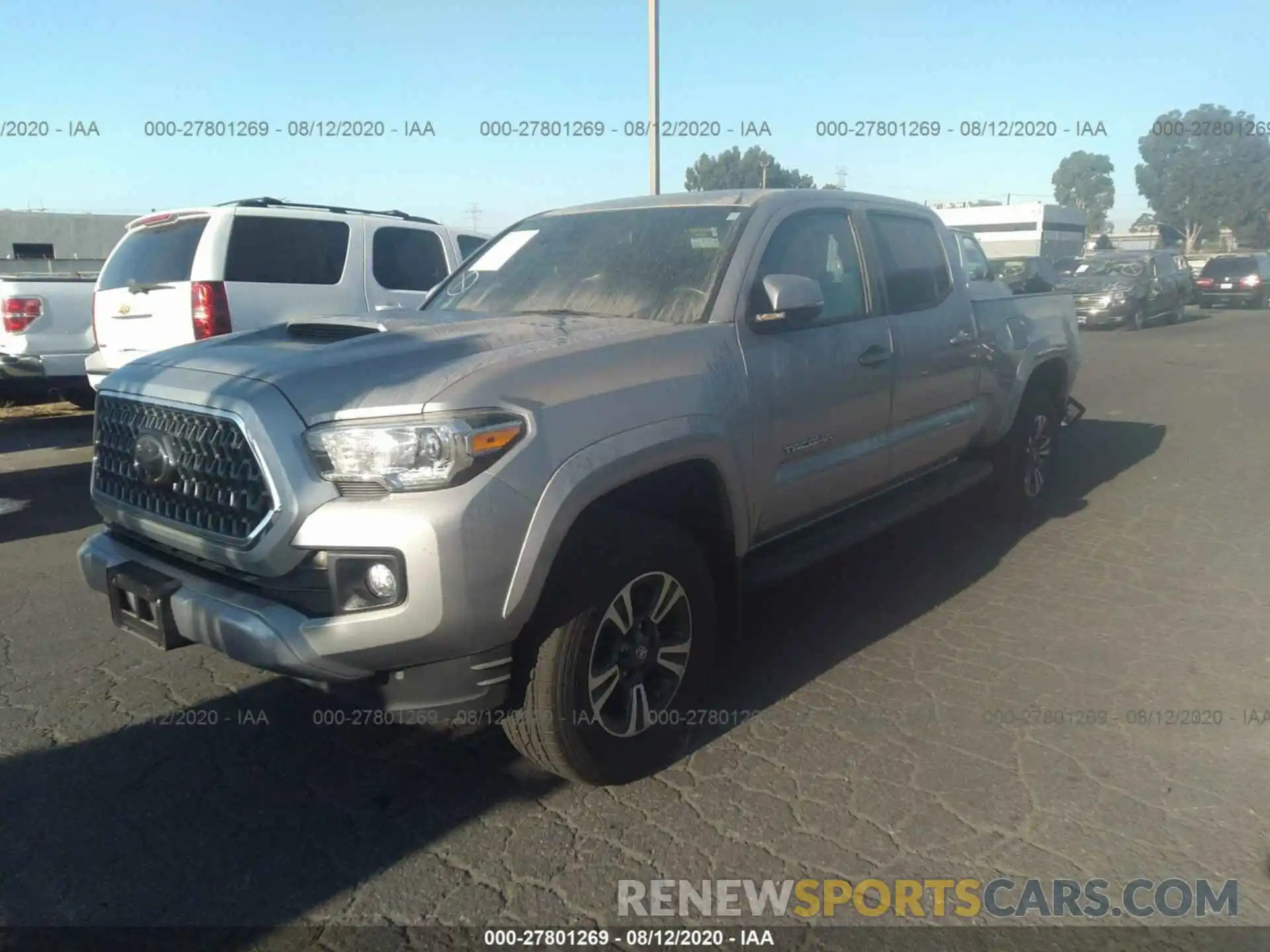 2 Photograph of a damaged car 3TMBZ5DN0KM022694 TOYOTA TACOMA 2019