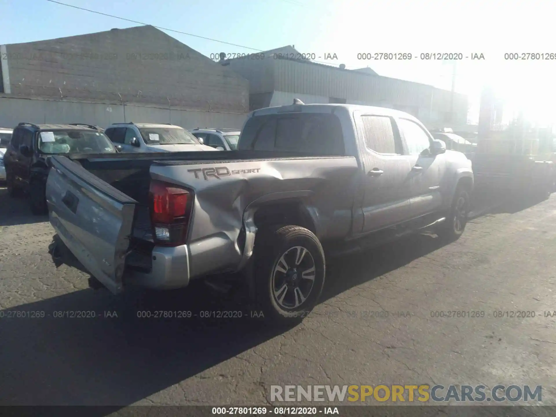 4 Photograph of a damaged car 3TMBZ5DN0KM022694 TOYOTA TACOMA 2019