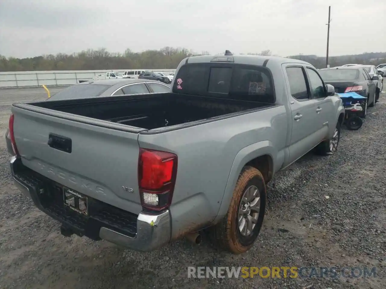 4 Photograph of a damaged car 3TMBZ5DN0KM023246 TOYOTA TACOMA 2019