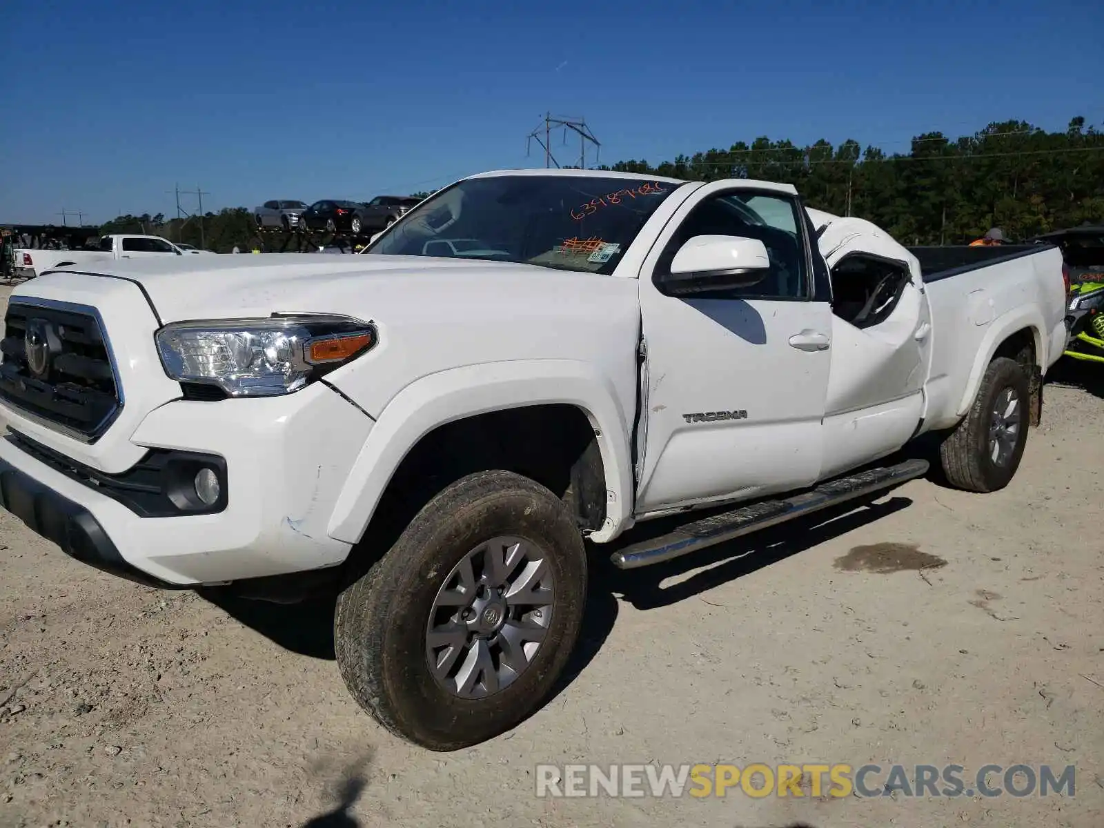 2 Photograph of a damaged car 3TMBZ5DN1KM021652 TOYOTA TACOMA 2019