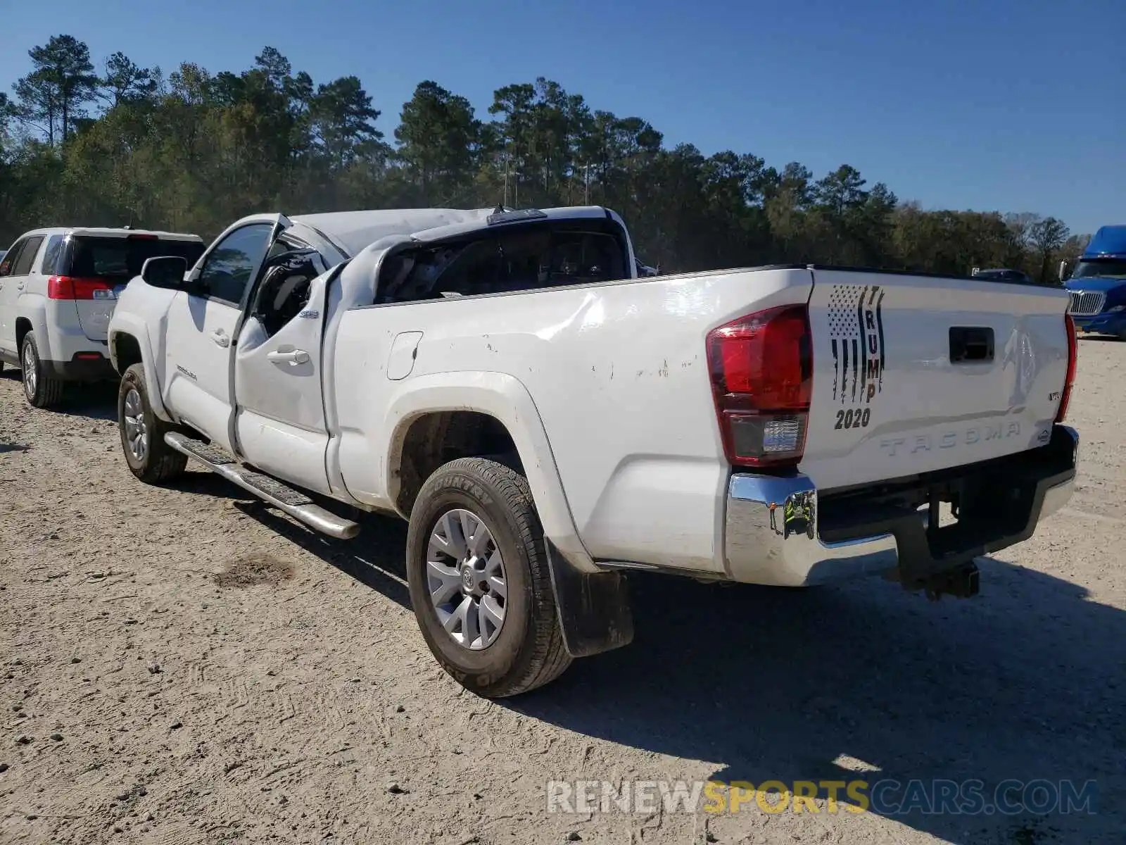 3 Photograph of a damaged car 3TMBZ5DN1KM021652 TOYOTA TACOMA 2019