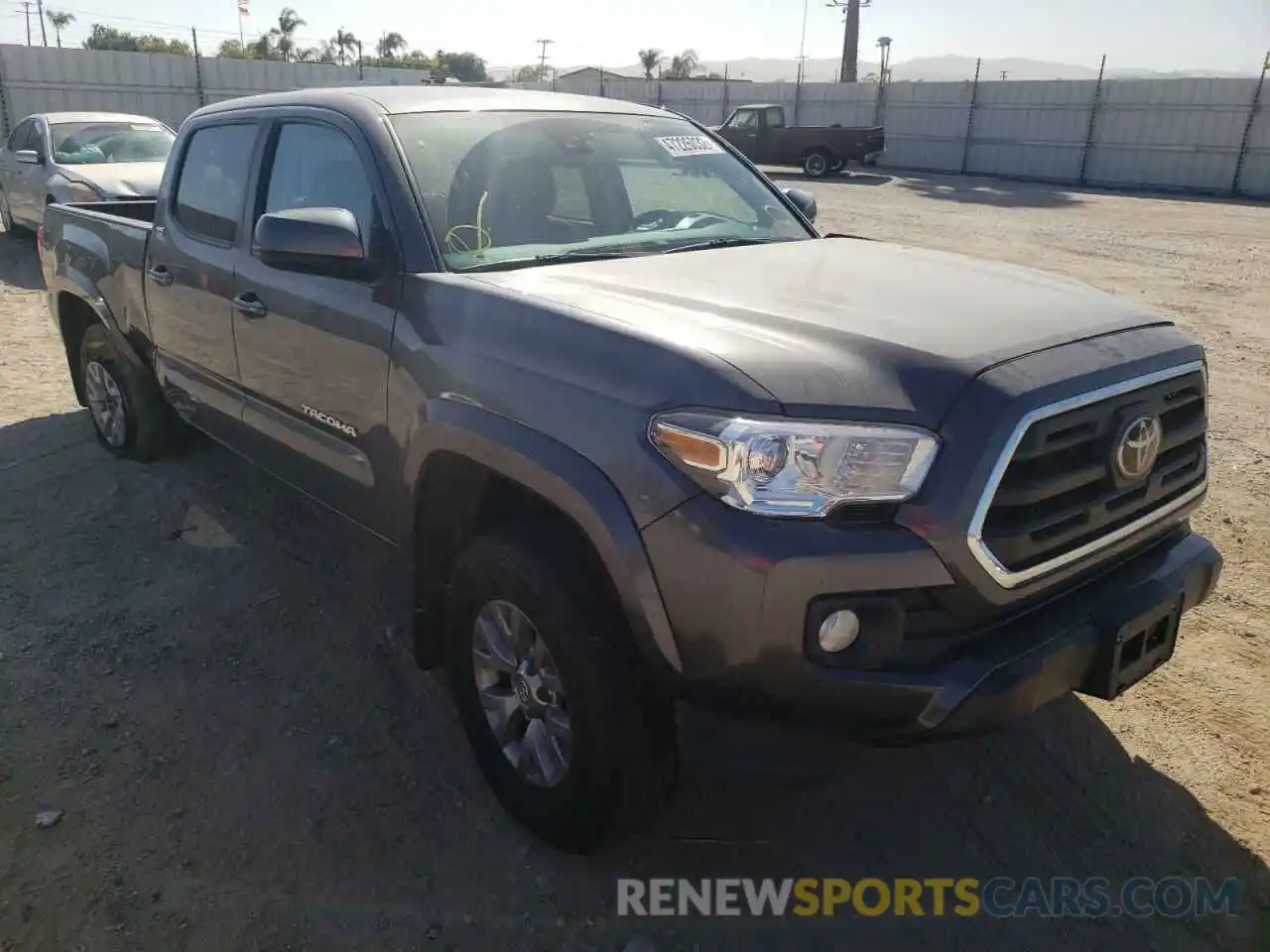 1 Photograph of a damaged car 3TMBZ5DN1KM021862 TOYOTA TACOMA 2019