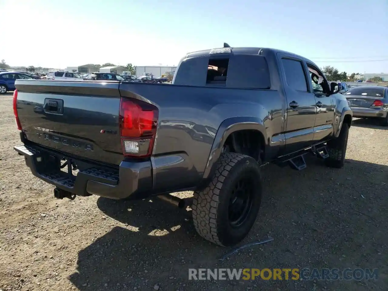 4 Photograph of a damaged car 3TMBZ5DN2KM017335 TOYOTA TACOMA 2019