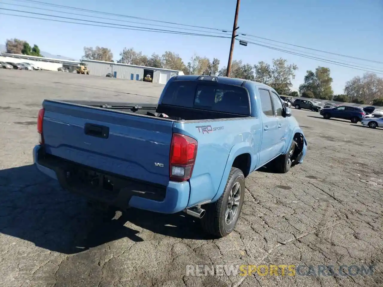 4 Photograph of a damaged car 3TMBZ5DN2KM017366 TOYOTA TACOMA 2019