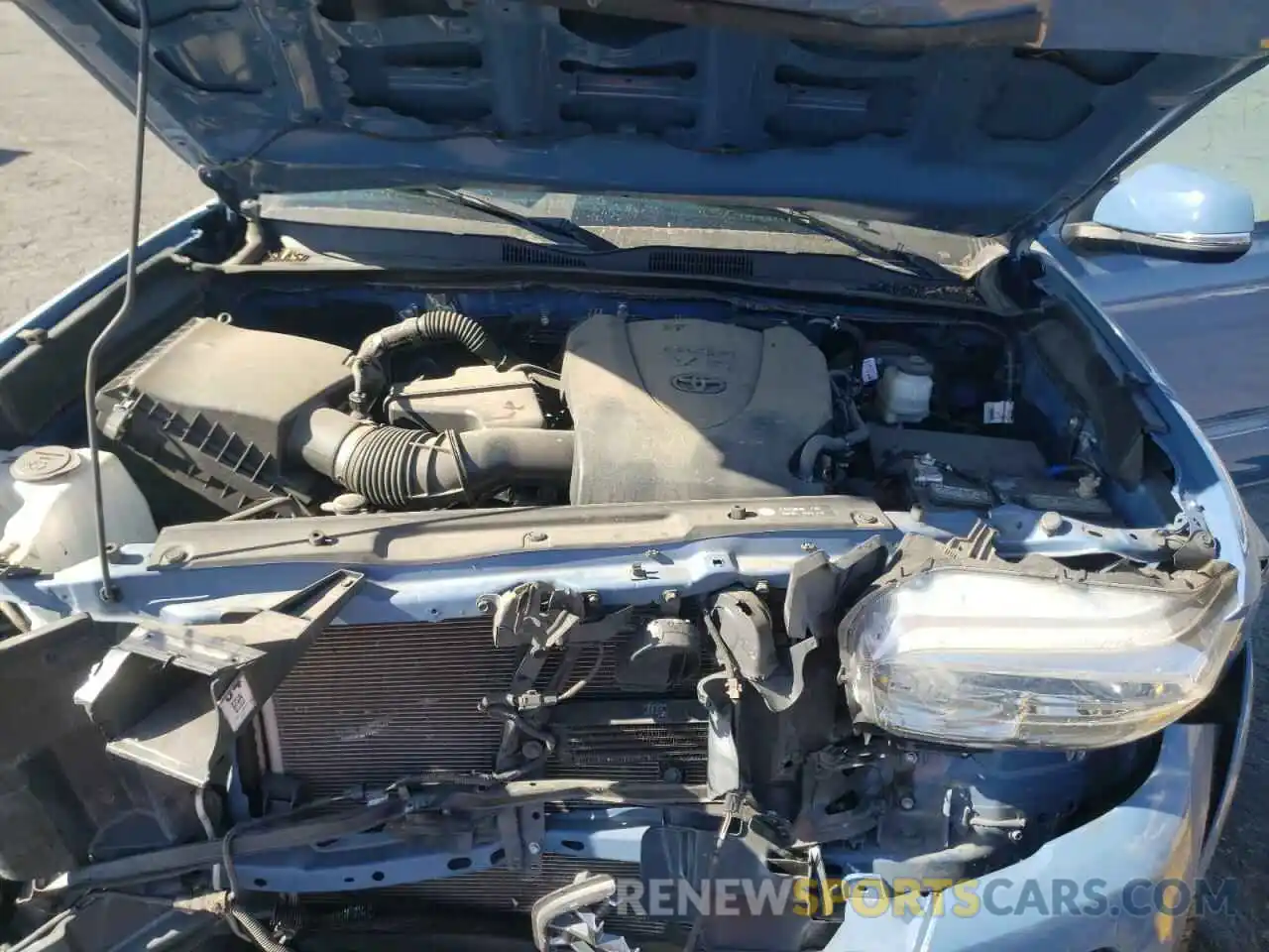 7 Photograph of a damaged car 3TMBZ5DN2KM017366 TOYOTA TACOMA 2019