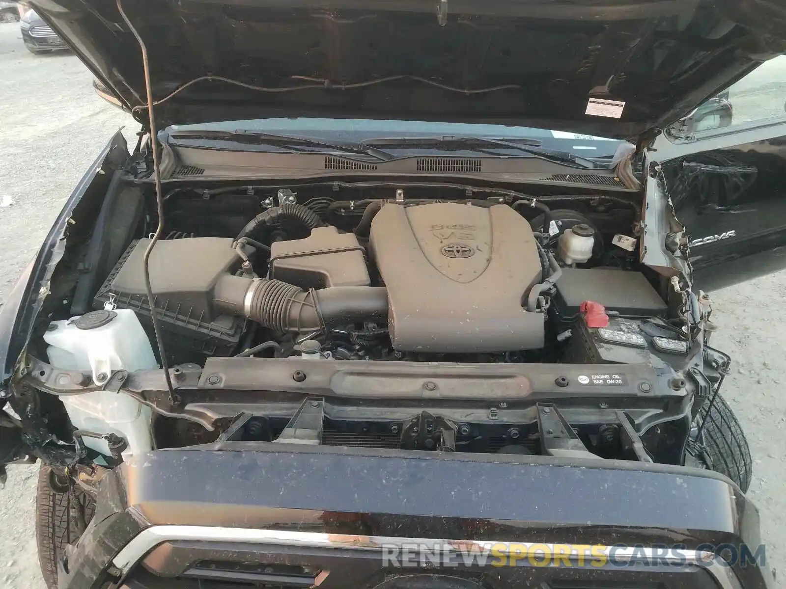 7 Photograph of a damaged car 3TMBZ5DN2KM018081 TOYOTA TACOMA 2019