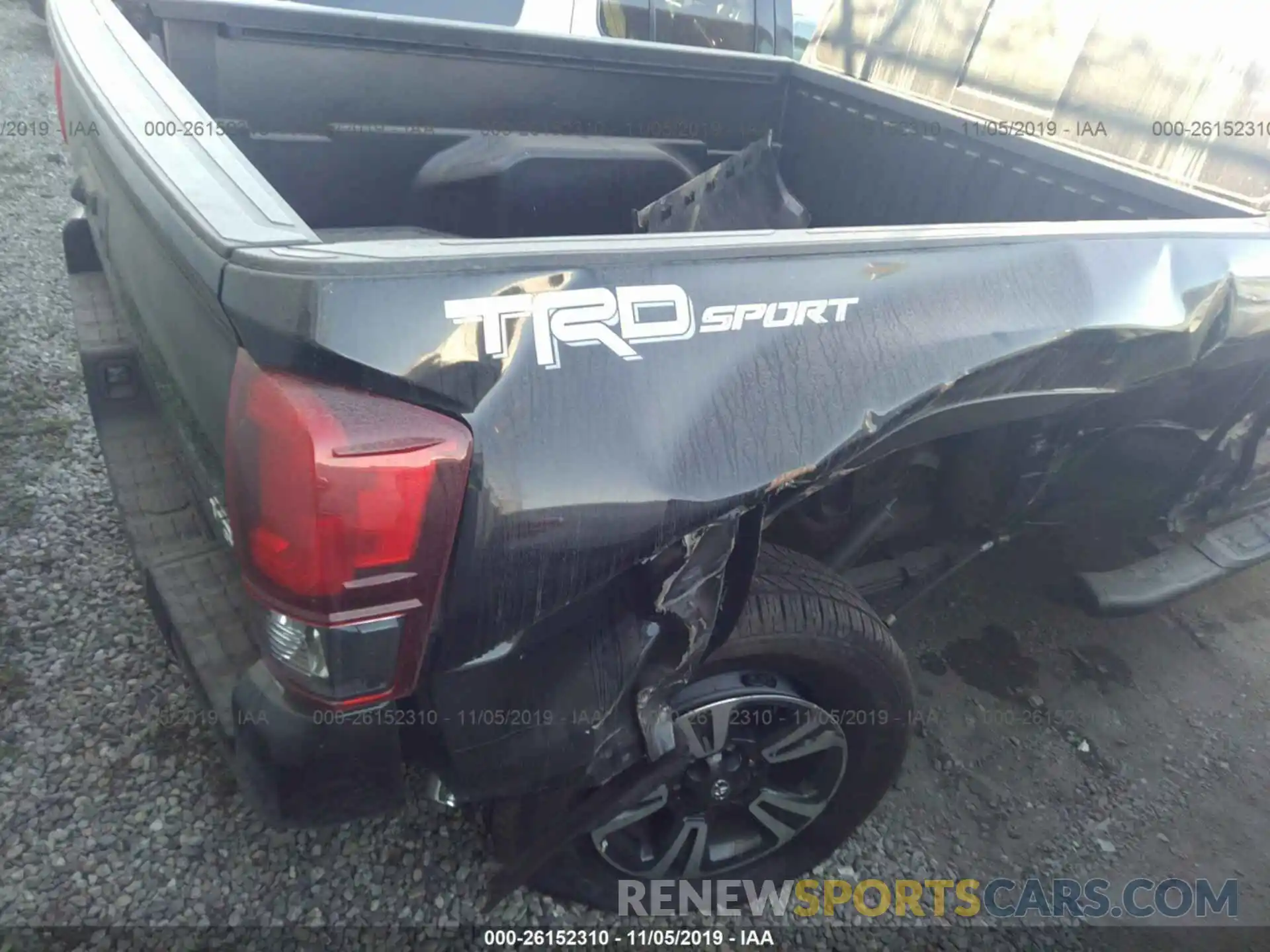 4 Photograph of a damaged car 3TMBZ5DN2KM019490 TOYOTA TACOMA 2019