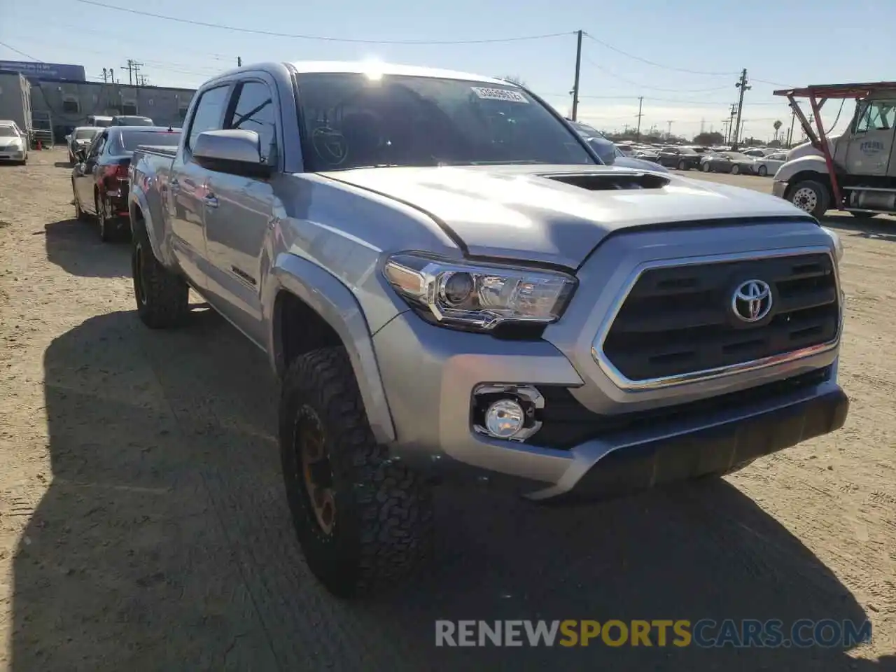 1 Photograph of a damaged car 3TMBZ5DN2KM020221 TOYOTA TACOMA 2019