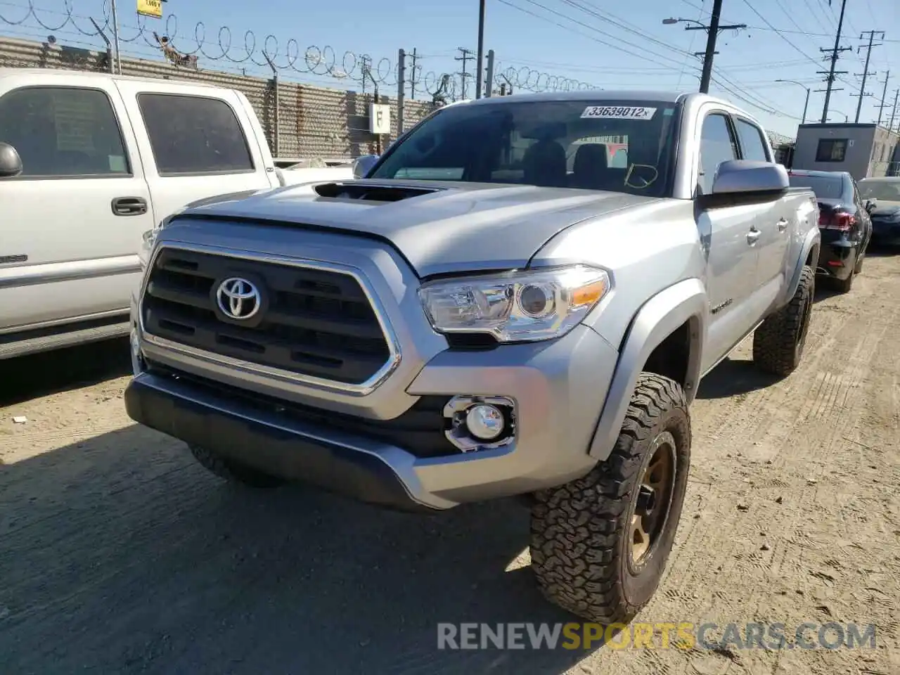 2 Photograph of a damaged car 3TMBZ5DN2KM020221 TOYOTA TACOMA 2019