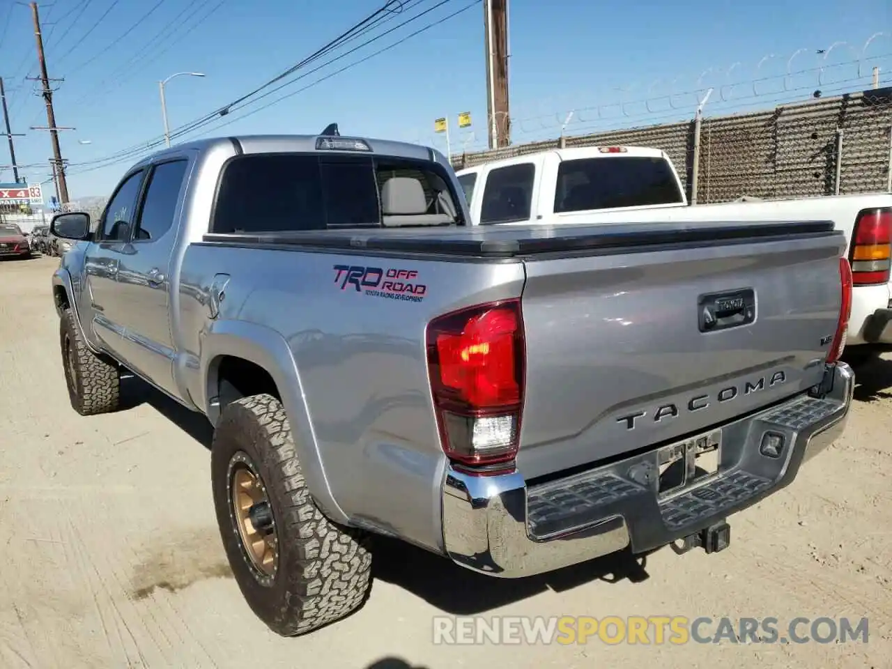 3 Photograph of a damaged car 3TMBZ5DN2KM020221 TOYOTA TACOMA 2019