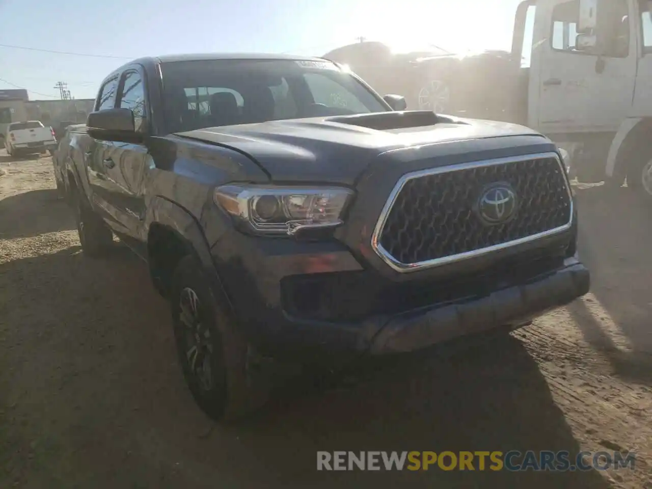 1 Photograph of a damaged car 3TMBZ5DN2KM022132 TOYOTA TACOMA 2019