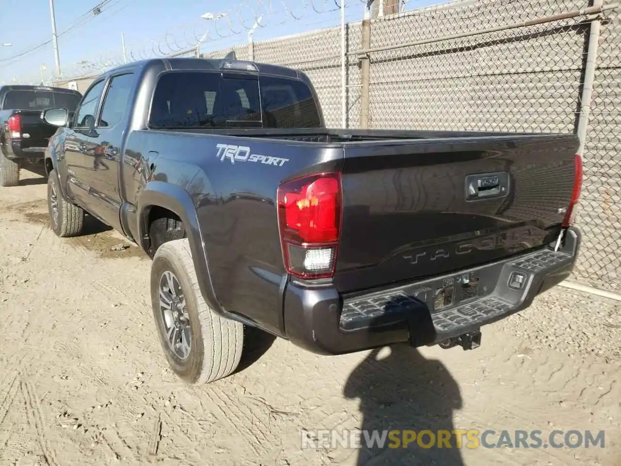 3 Photograph of a damaged car 3TMBZ5DN2KM022132 TOYOTA TACOMA 2019