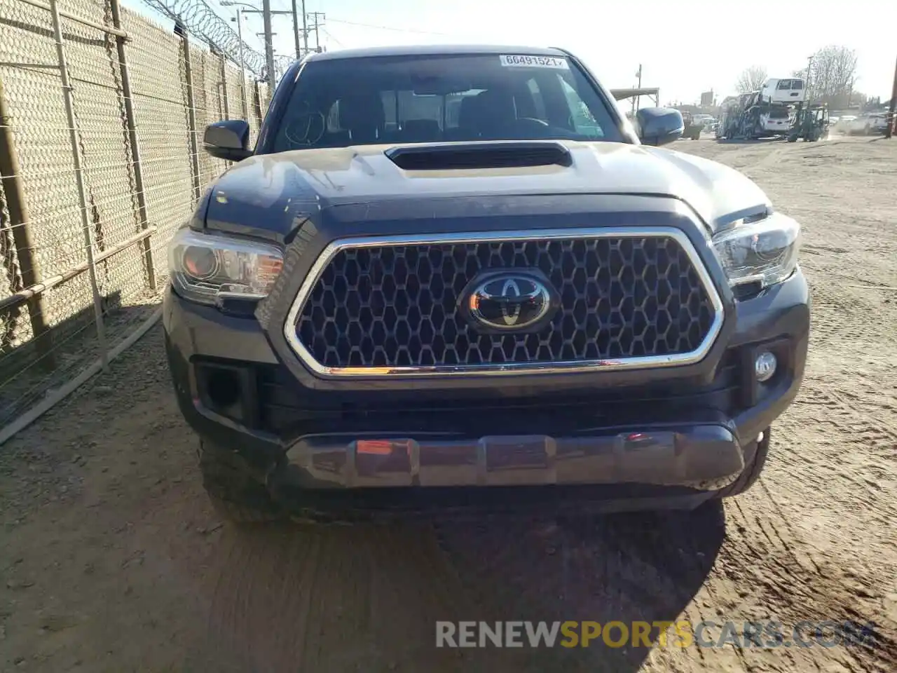 9 Photograph of a damaged car 3TMBZ5DN2KM022132 TOYOTA TACOMA 2019