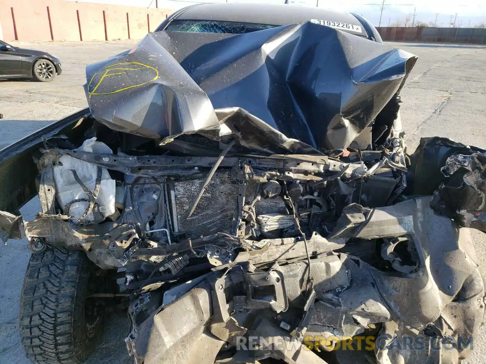 7 Photograph of a damaged car 3TMBZ5DN2KM022325 TOYOTA TACOMA 2019