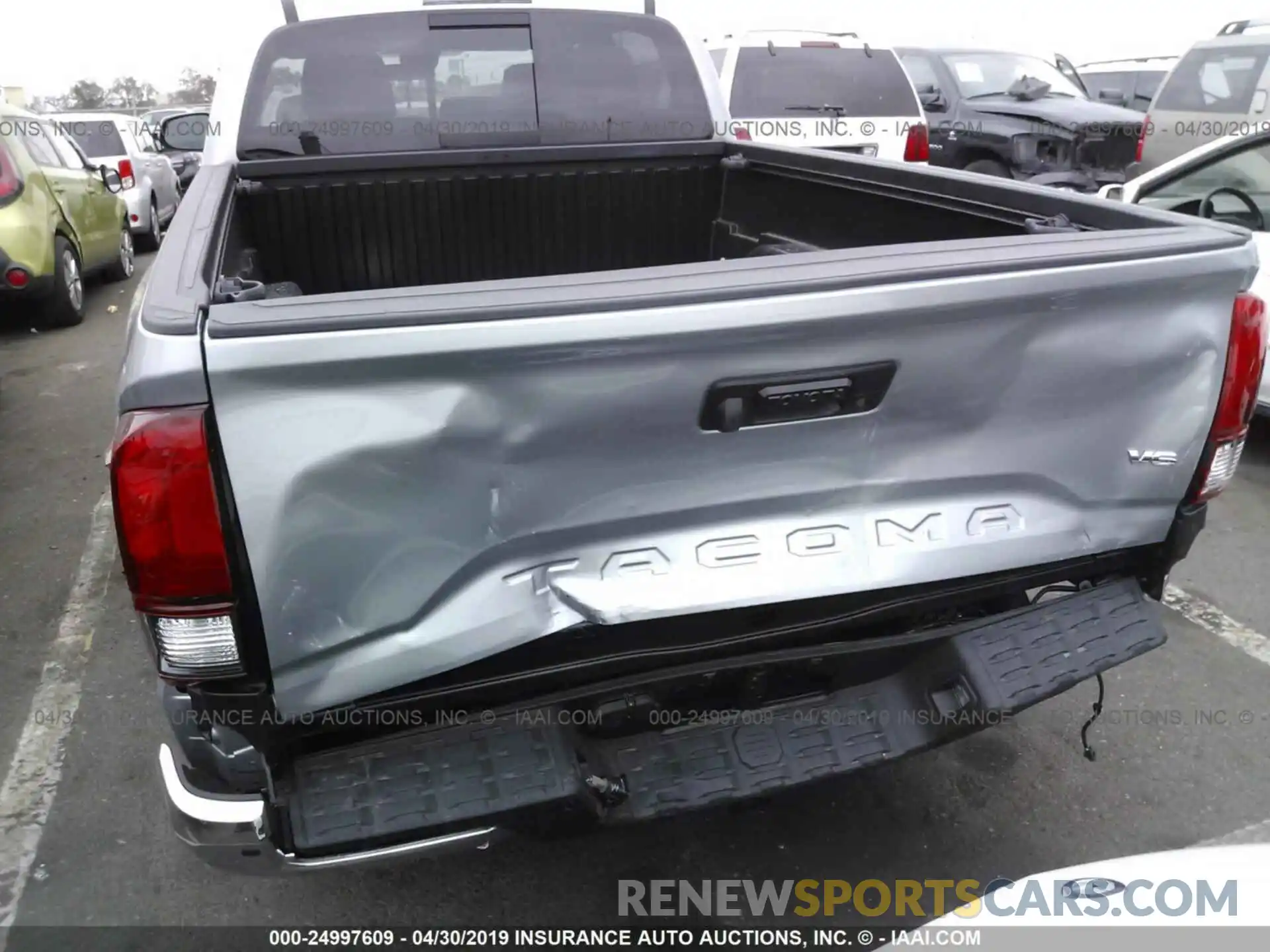 6 Photograph of a damaged car 3TMBZ5DN3KM018395 TOYOTA TACOMA 2019