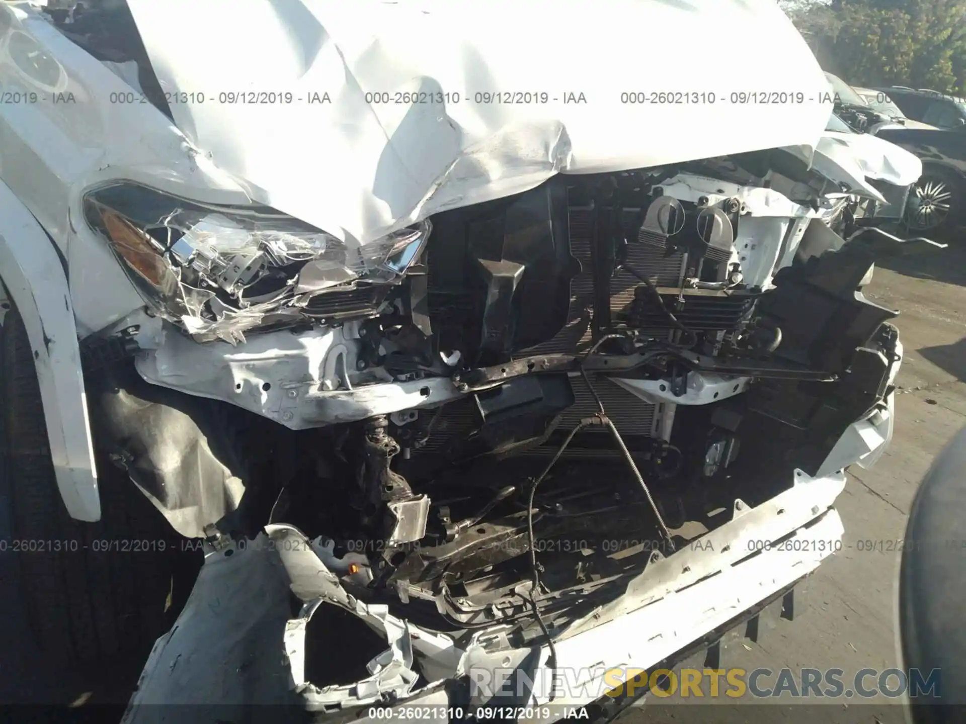 6 Photograph of a damaged car 3TMBZ5DN3KM020650 TOYOTA TACOMA 2019