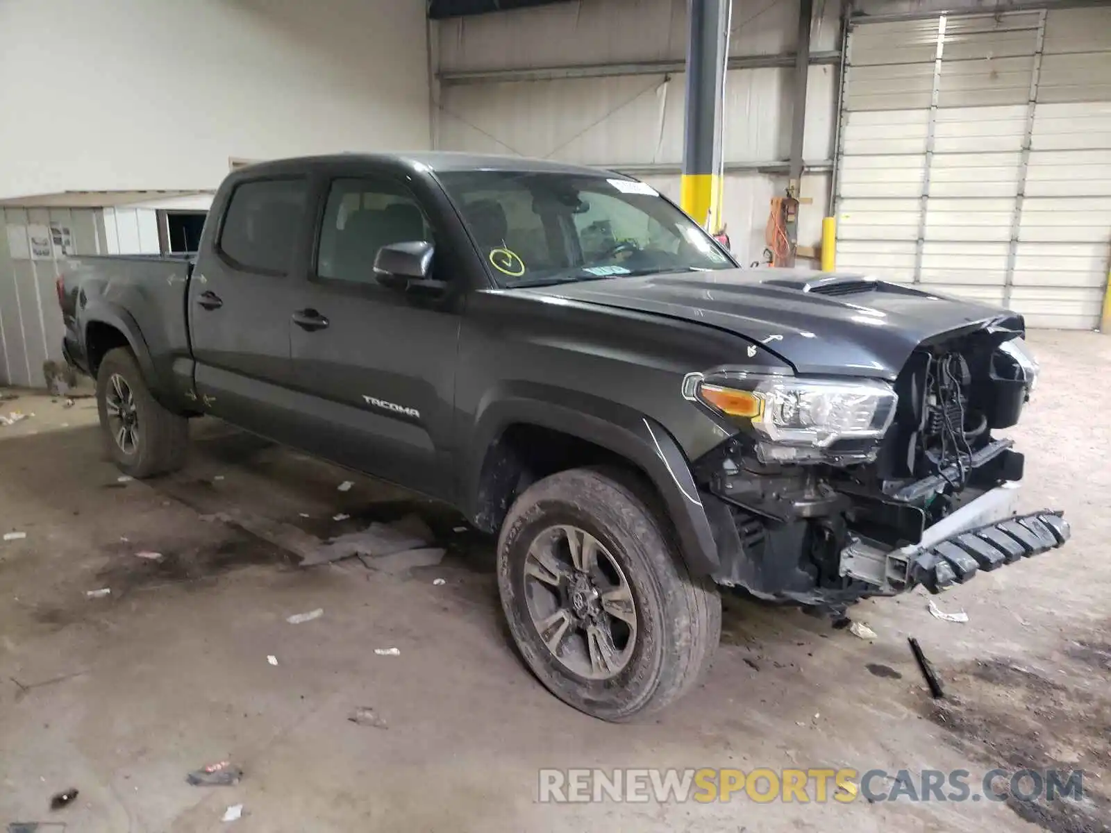 1 Photograph of a damaged car 3TMBZ5DN3KM020714 TOYOTA TACOMA 2019