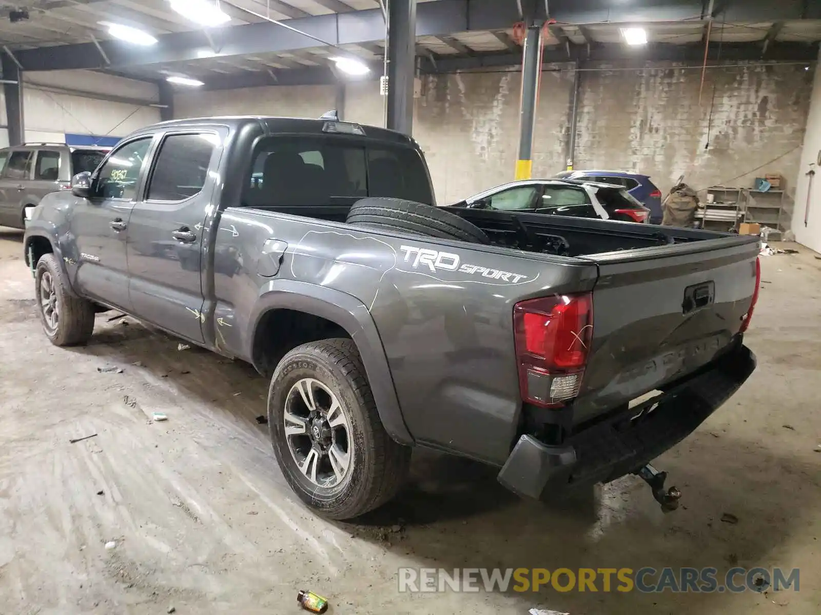 3 Photograph of a damaged car 3TMBZ5DN3KM020714 TOYOTA TACOMA 2019