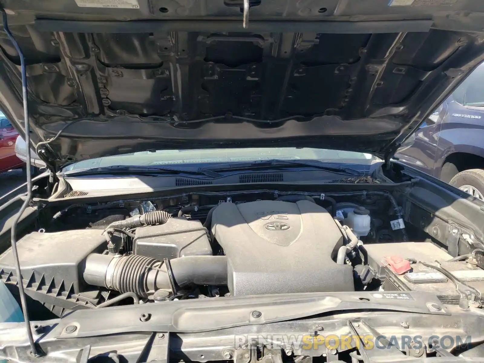 7 Photograph of a damaged car 3TMBZ5DN3KM021054 TOYOTA TACOMA 2019