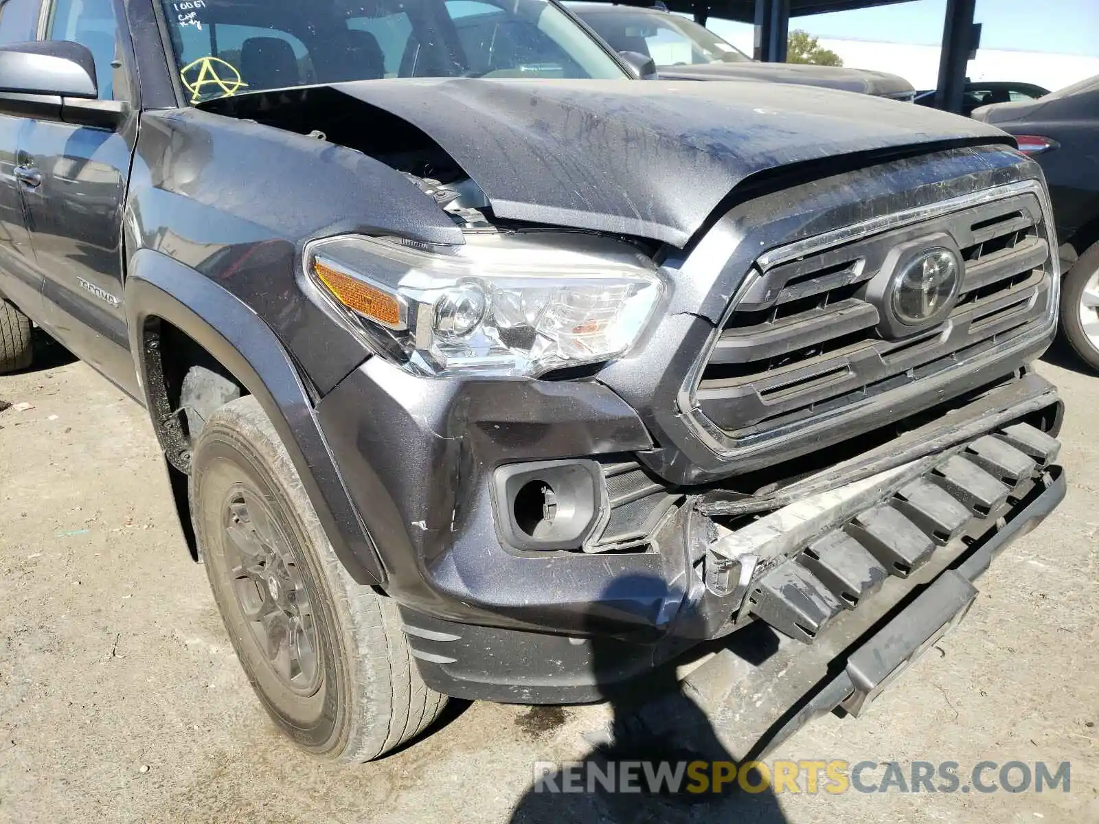 9 Photograph of a damaged car 3TMBZ5DN3KM021054 TOYOTA TACOMA 2019