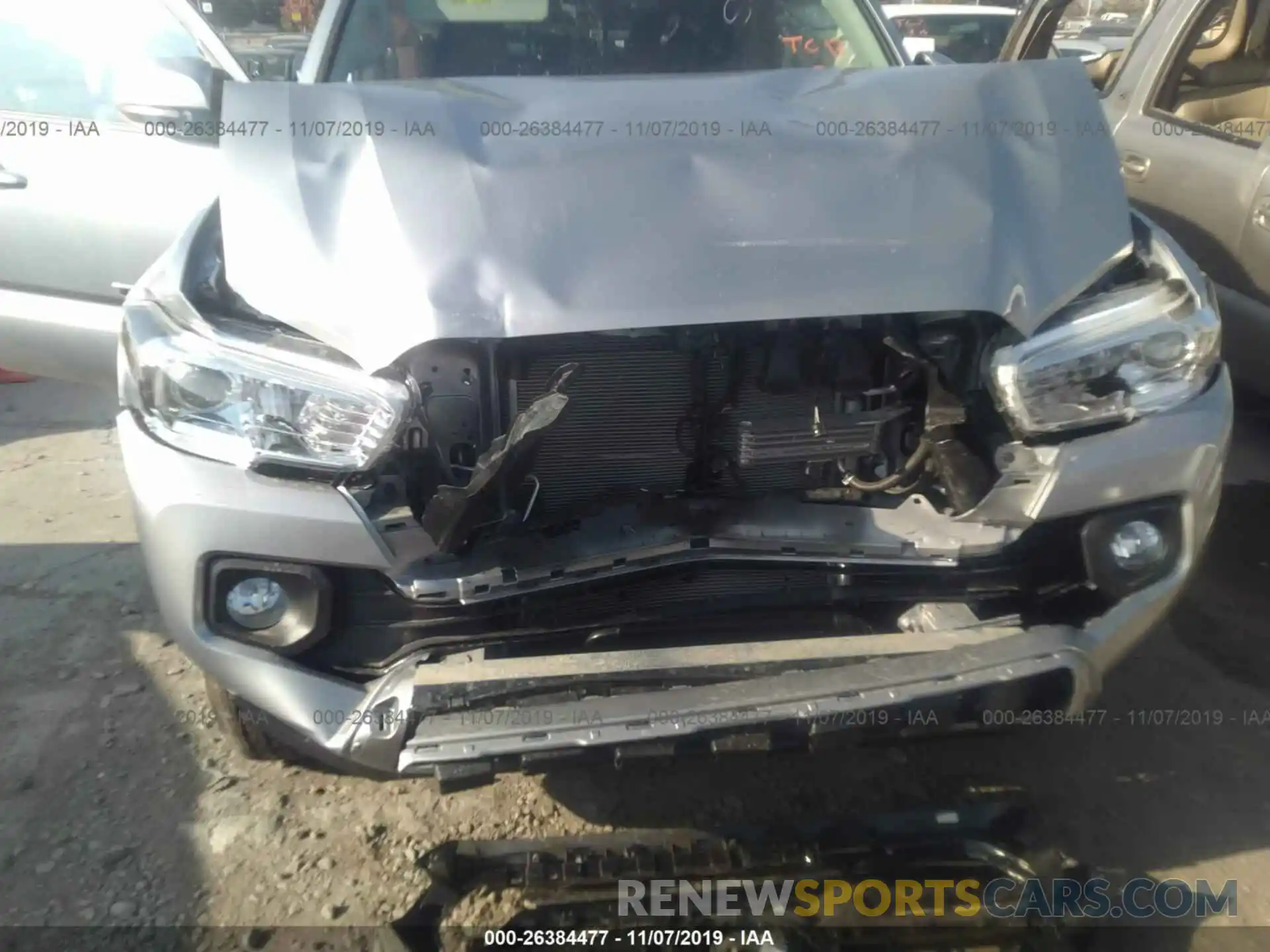 6 Фотография поврежденного автомобиля 3TMBZ5DN3KM022138 TOYOTA TACOMA 2019