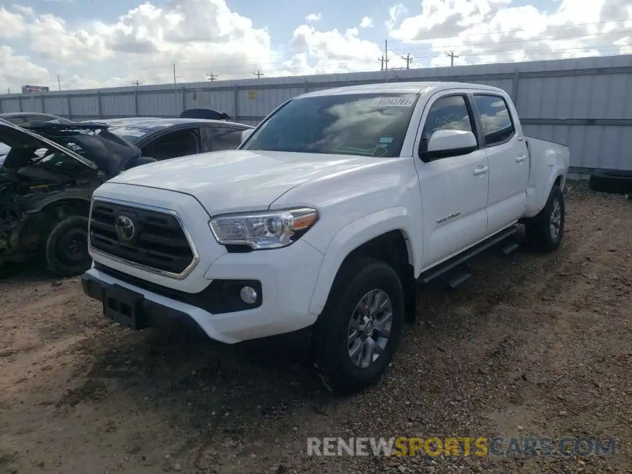 2 Photograph of a damaged car 3TMBZ5DN4KM017580 TOYOTA TACOMA 2019