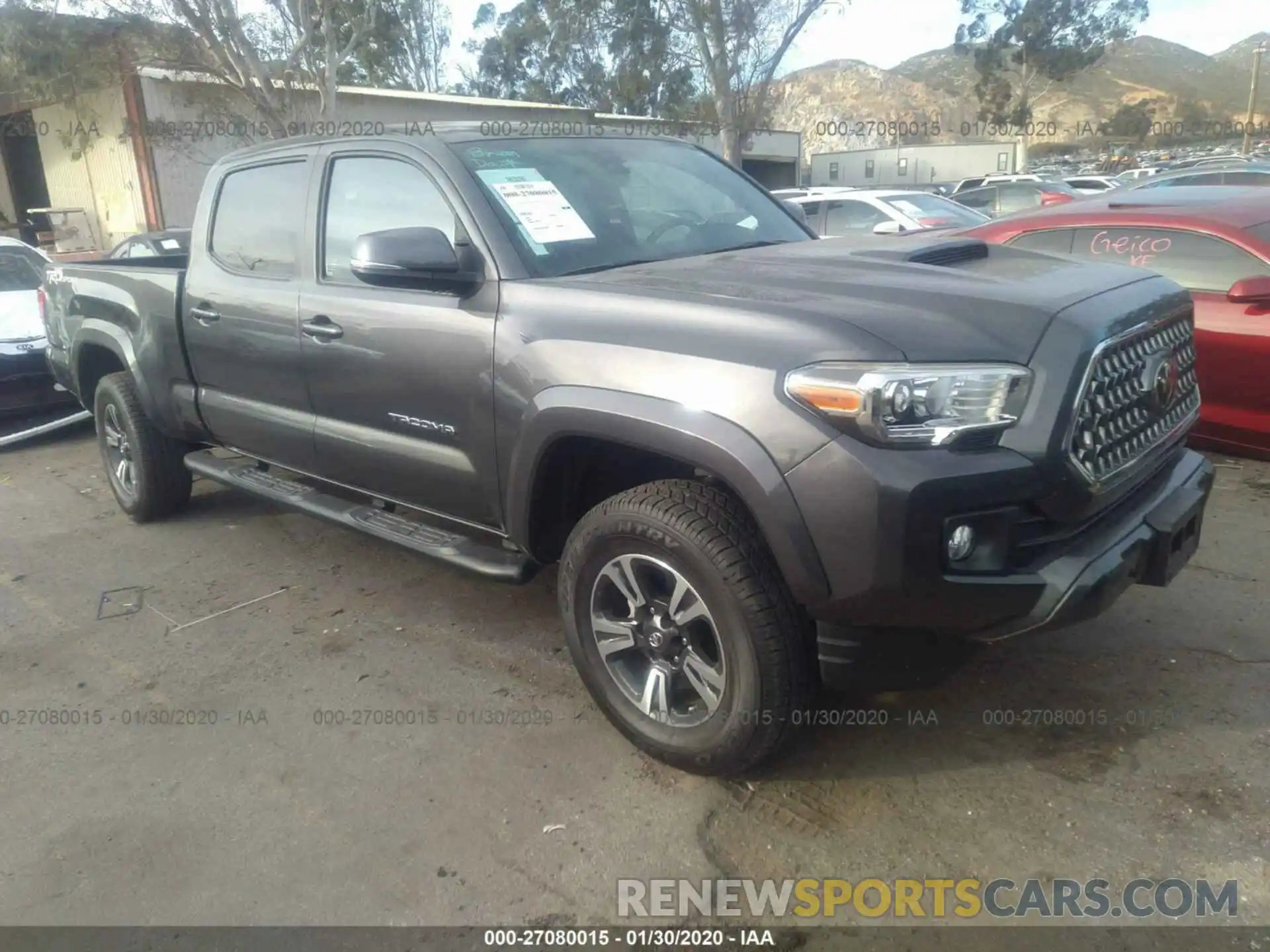 1 Photograph of a damaged car 3TMBZ5DN4KM017711 TOYOTA TACOMA 2019