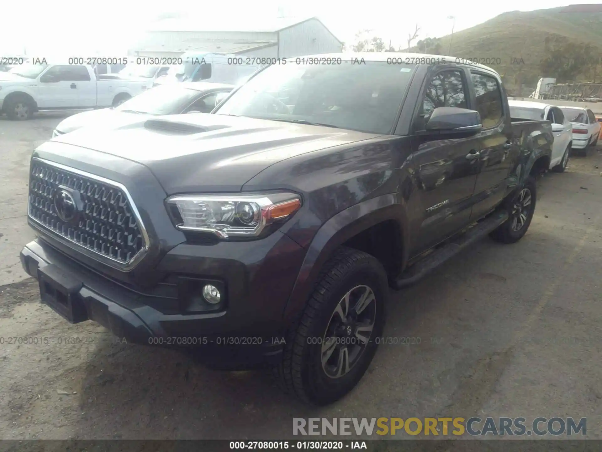 2 Photograph of a damaged car 3TMBZ5DN4KM017711 TOYOTA TACOMA 2019