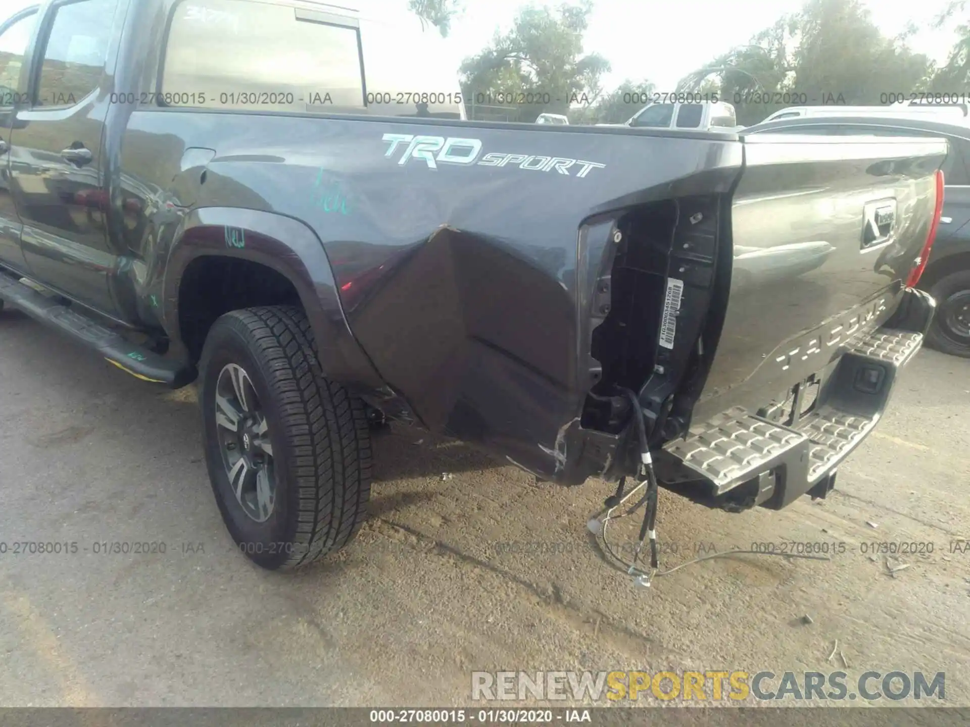 6 Photograph of a damaged car 3TMBZ5DN4KM017711 TOYOTA TACOMA 2019