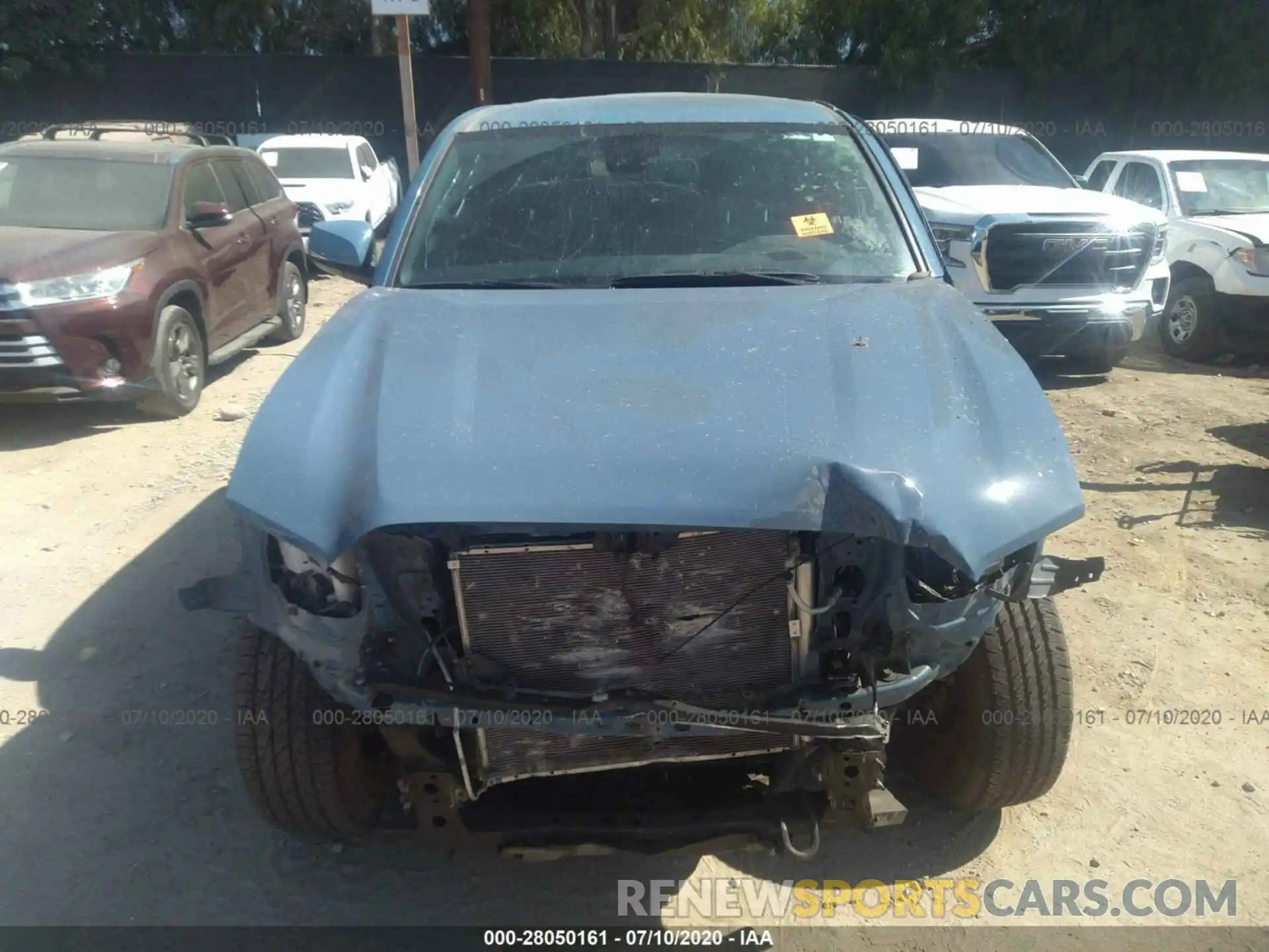 6 Photograph of a damaged car 3TMBZ5DN4KM018308 TOYOTA TACOMA 2019