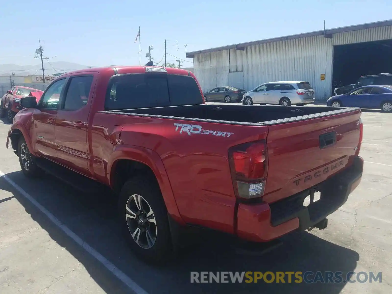 3 Photograph of a damaged car 3TMBZ5DN4KM018454 TOYOTA TACOMA 2019