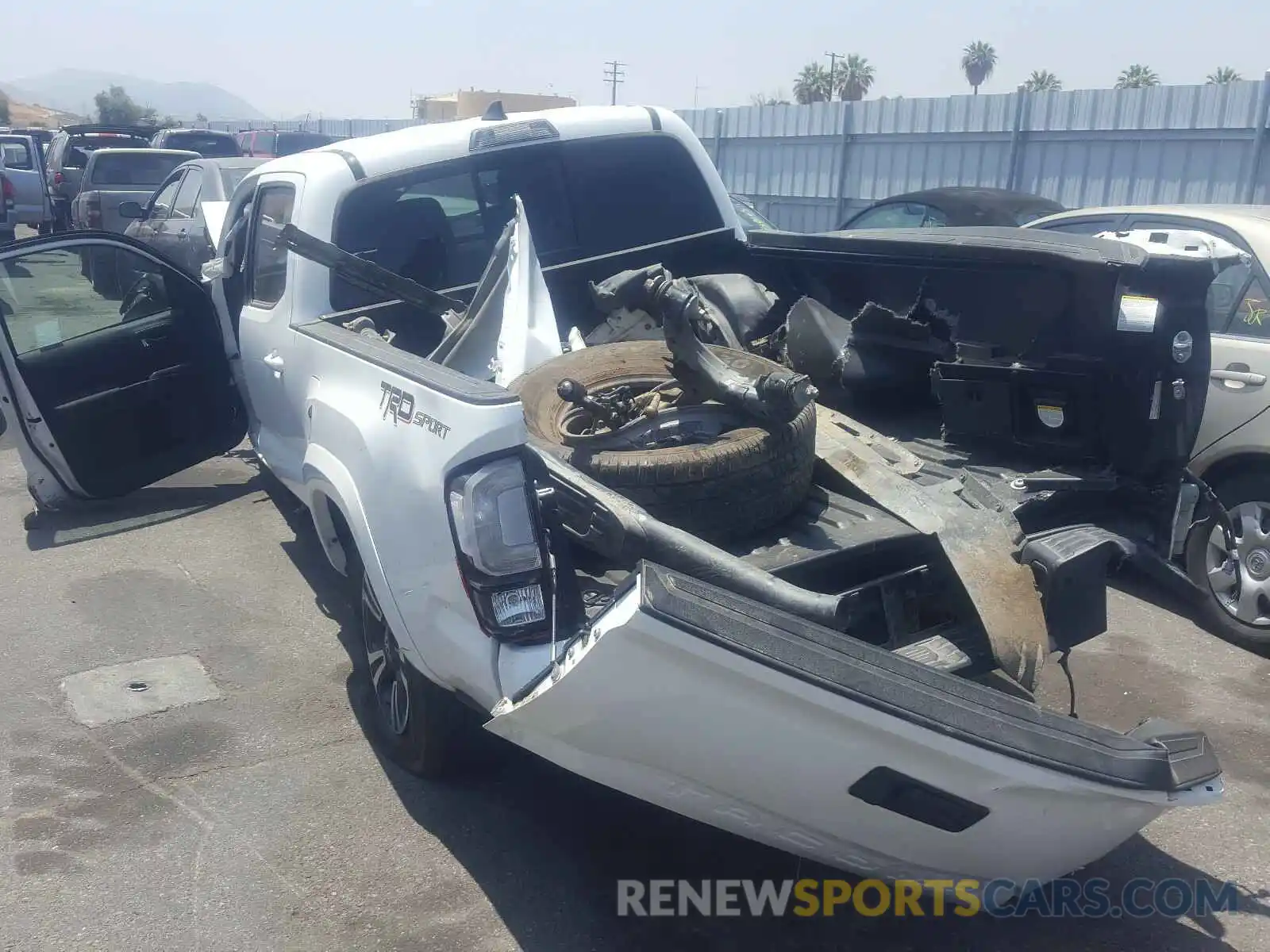 3 Photograph of a damaged car 3TMBZ5DN4KM018521 TOYOTA TACOMA 2019