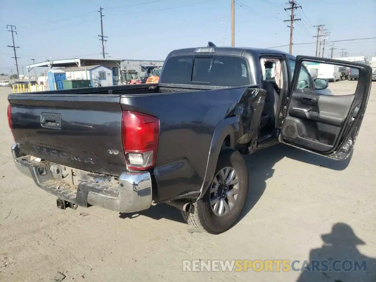 4 Photograph of a damaged car 3TMBZ5DN5KM018849 TOYOTA TACOMA 2019