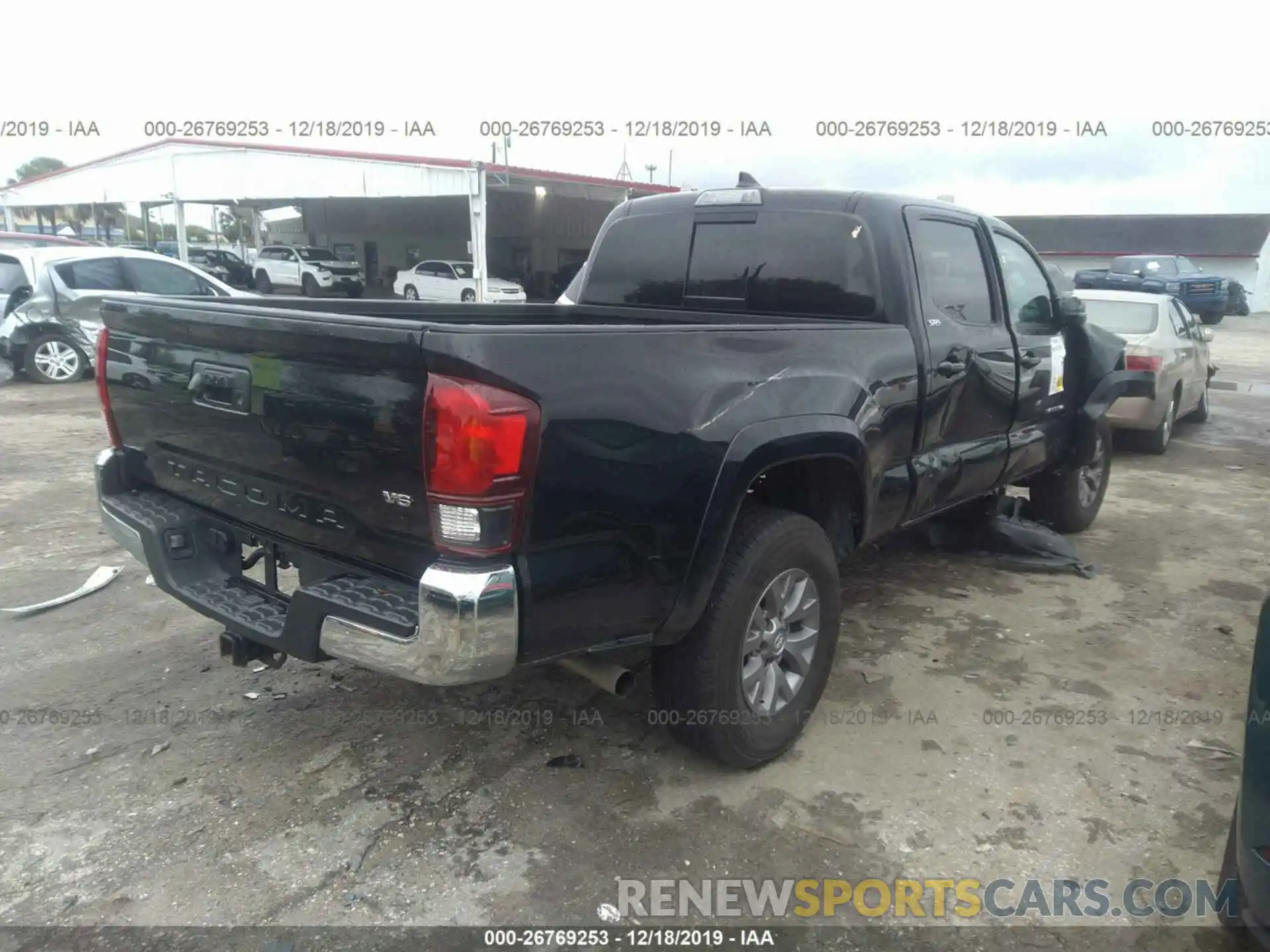 4 Photograph of a damaged car 3TMBZ5DN5KM020083 TOYOTA TACOMA 2019