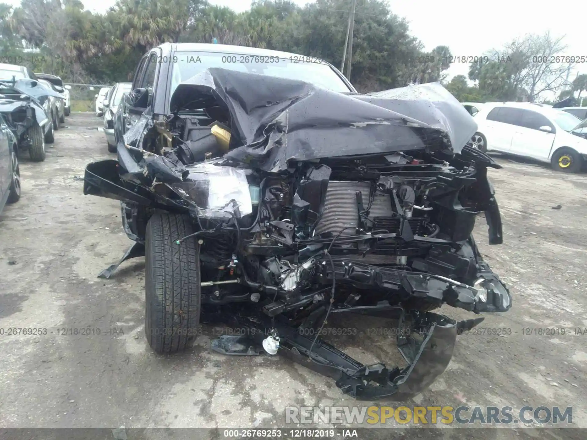 6 Photograph of a damaged car 3TMBZ5DN5KM020083 TOYOTA TACOMA 2019