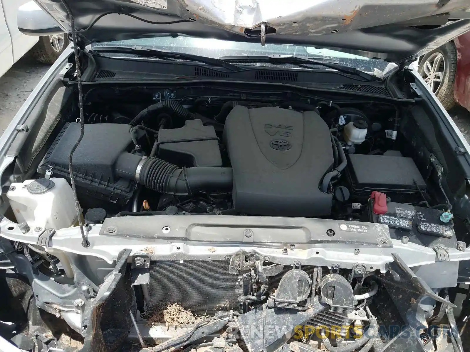 7 Photograph of a damaged car 3TMBZ5DN5KM021475 TOYOTA TACOMA 2019