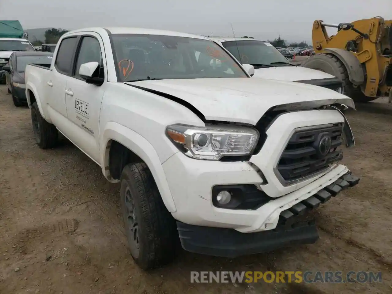 1 Photograph of a damaged car 3TMBZ5DN5KM021914 TOYOTA TACOMA 2019