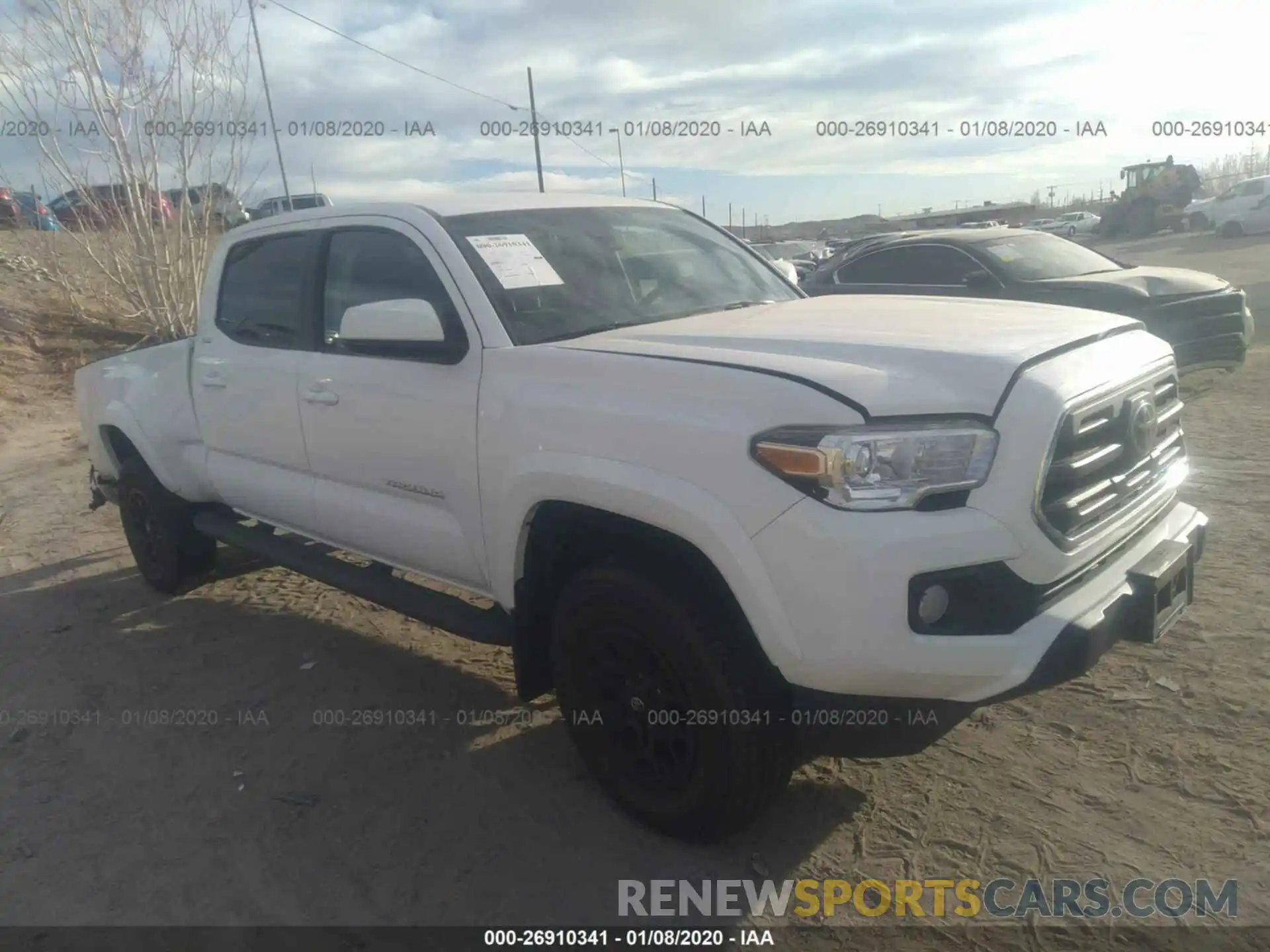 1 Photograph of a damaged car 3TMBZ5DN5KM022254 TOYOTA TACOMA 2019