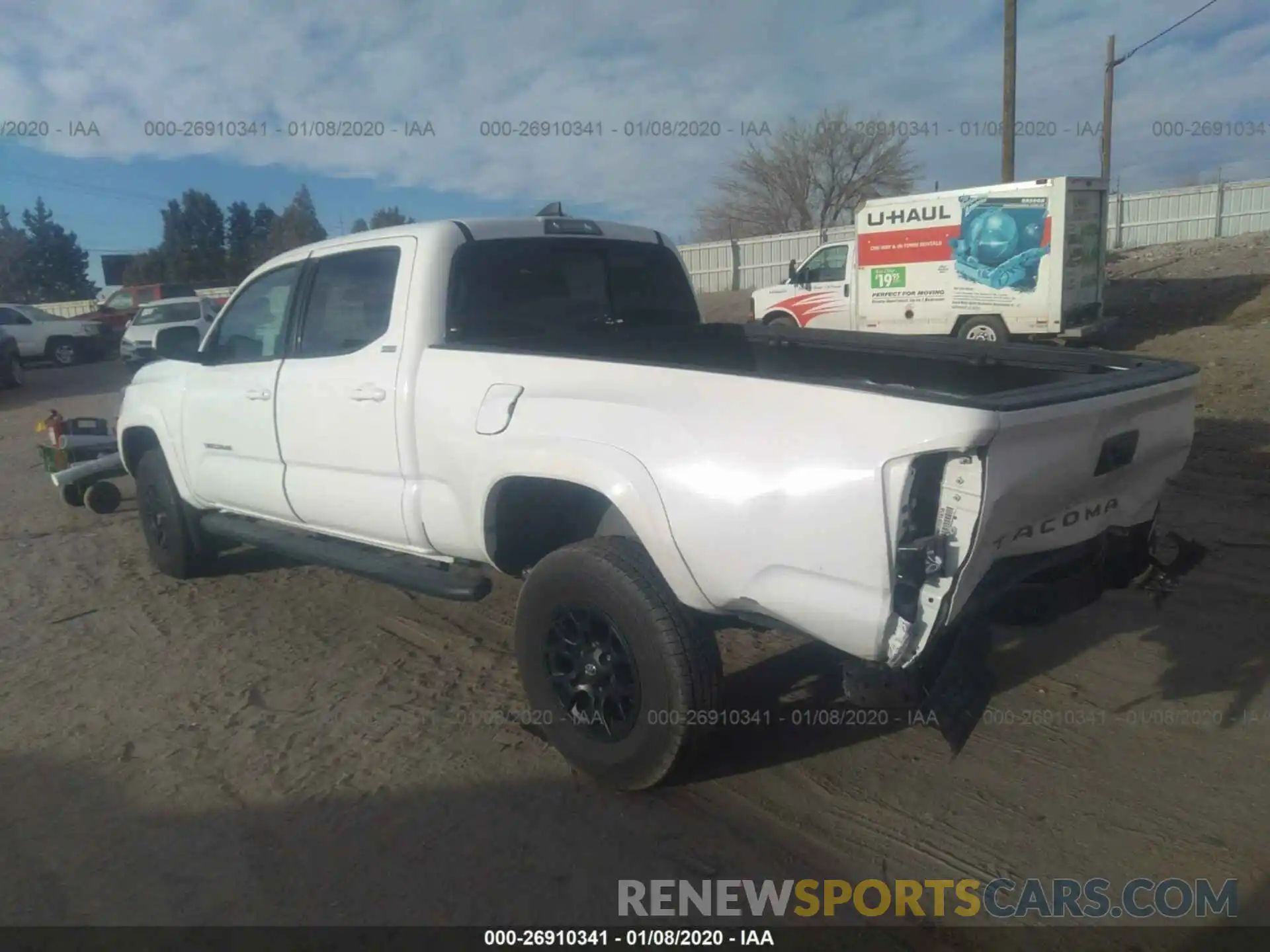 3 Photograph of a damaged car 3TMBZ5DN5KM022254 TOYOTA TACOMA 2019