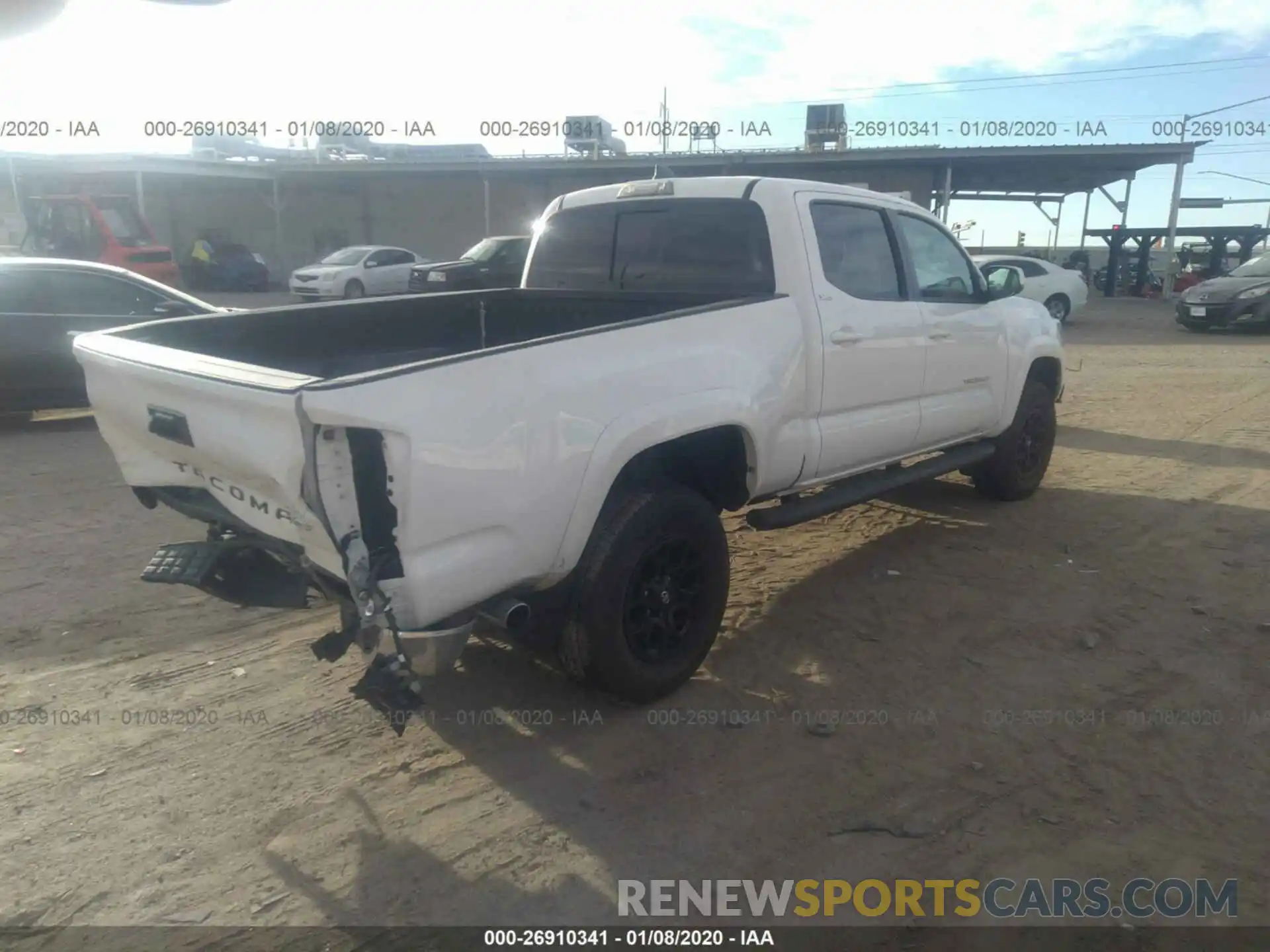 4 Фотография поврежденного автомобиля 3TMBZ5DN5KM022254 TOYOTA TACOMA 2019