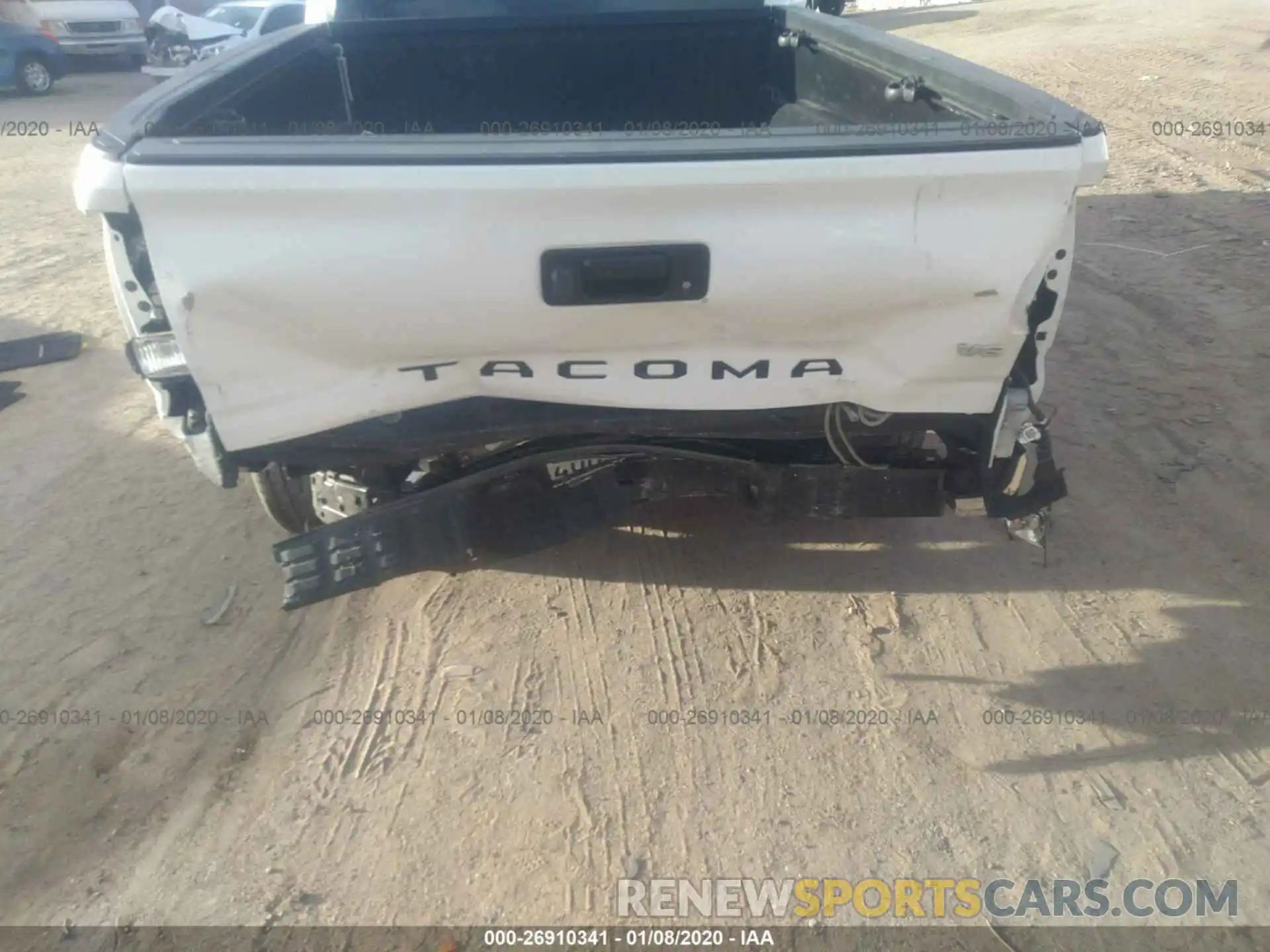 6 Photograph of a damaged car 3TMBZ5DN5KM022254 TOYOTA TACOMA 2019