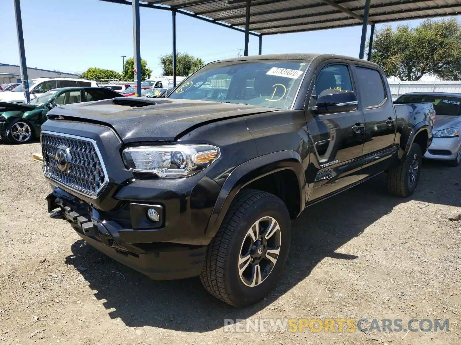 2 Фотография поврежденного автомобиля 3TMBZ5DN5KM022691 TOYOTA TACOMA 2019