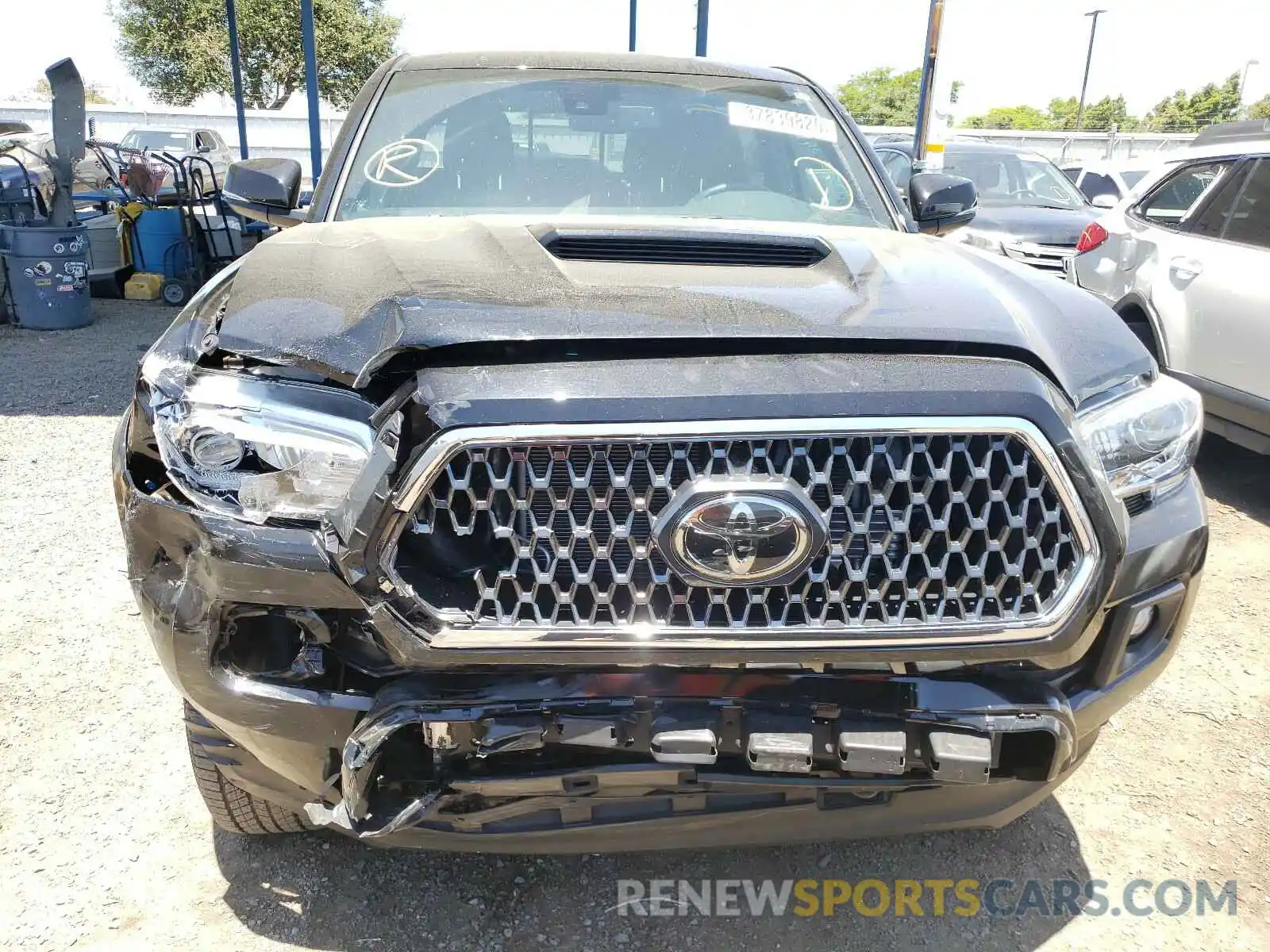 9 Photograph of a damaged car 3TMBZ5DN5KM022691 TOYOTA TACOMA 2019