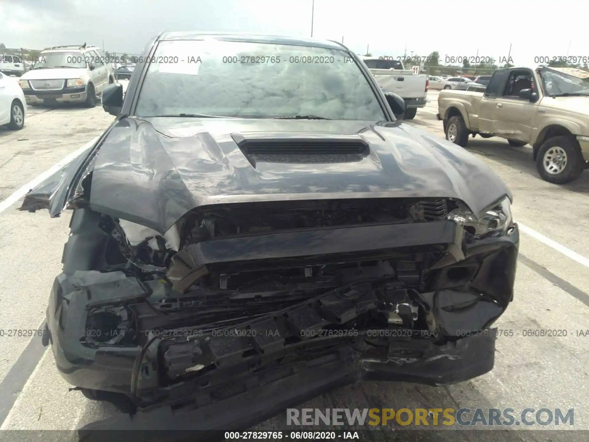 6 Photograph of a damaged car 3TMBZ5DN6KM017662 TOYOTA TACOMA 2019