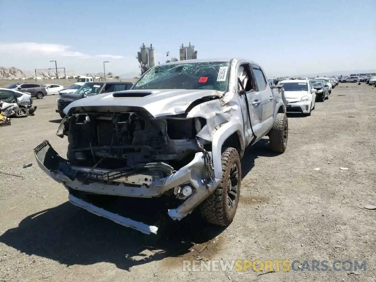 2 Фотография поврежденного автомобиля 3TMBZ5DN6KM017869 TOYOTA TACOMA 2019