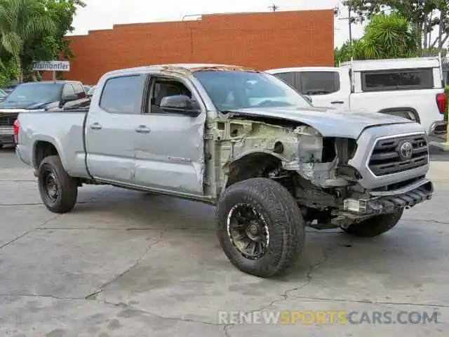 1 Photograph of a damaged car 3TMBZ5DN6KM018875 TOYOTA TACOMA 2019