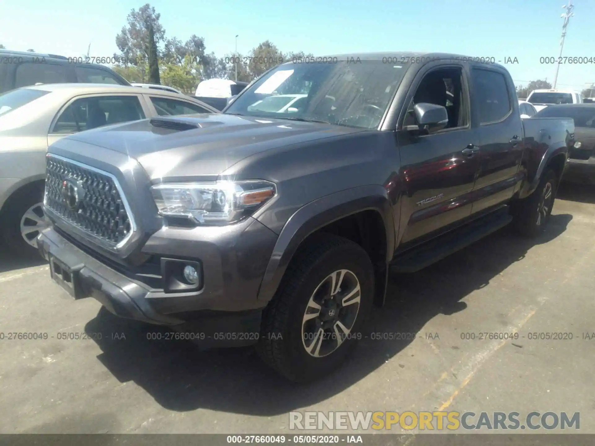 2 Photograph of a damaged car 3TMBZ5DN6KM019542 TOYOTA TACOMA 2019